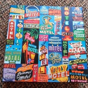 🔵BOGO FREE🔵  Vintage Motel Signs 500 Piece Jigsaw Puzzle